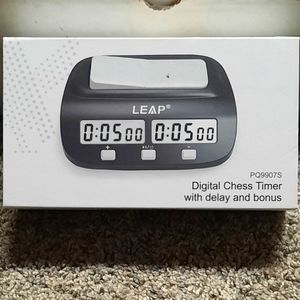 NEW | Leap Digital Chess Timer with Delay and Bonus